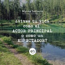 Vives tu vida como el actor principal o como un espectador? - Psicólogo en  Palma de Mallorca